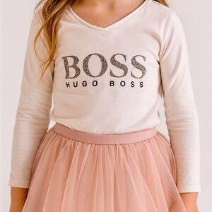 Boss Kids White Flowy Comfy Too